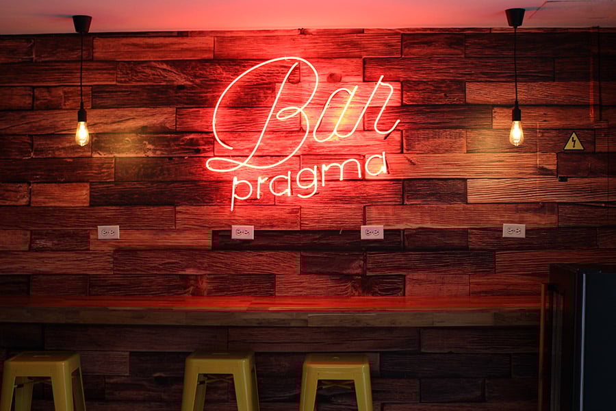 Bar Pragma<small>Un lugar para compartir</small>