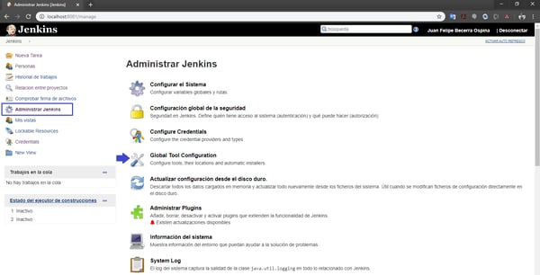 Construcción de una pipeline en Jenkins para un microservicio Java 1