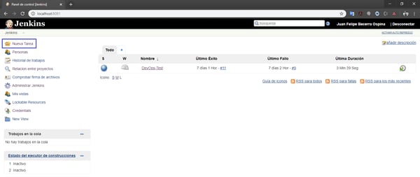 Construcción de una pipeline en Jenkins para un microservicio Java 7