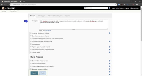 Construcción de una pipeline en Jenkins para un microservicio Java 9