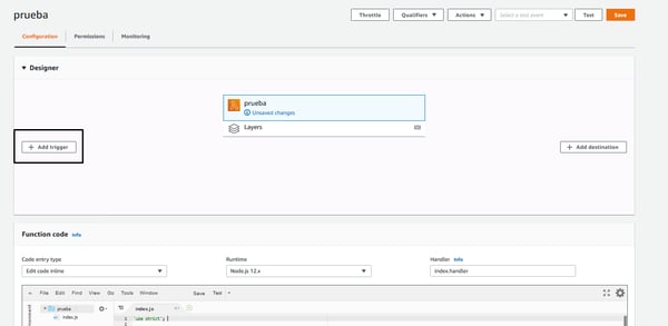 Configuración de Lambda@Egde 8