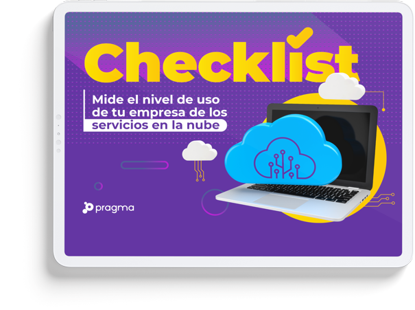 mockup ipad eBooks checklist migrar a la nube