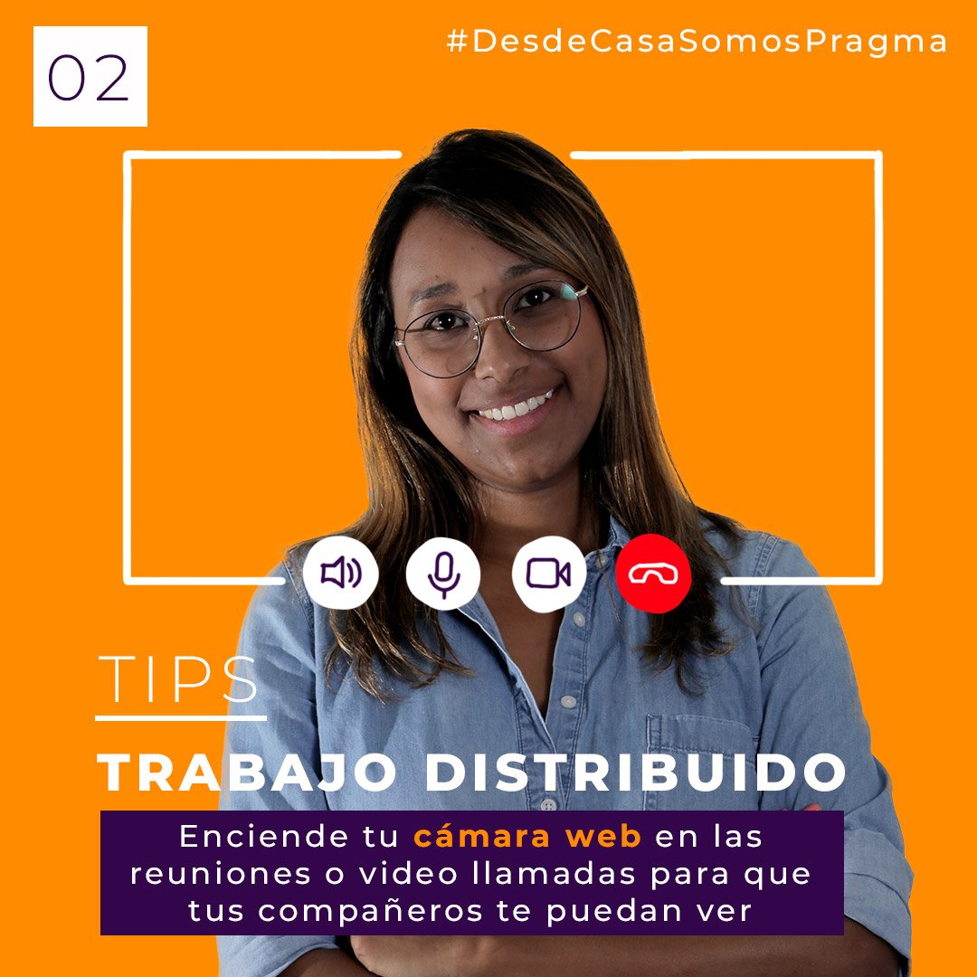 Tip 2: enciende tu cámara web.