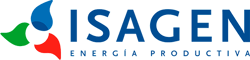 Logo Isagen energía productiva