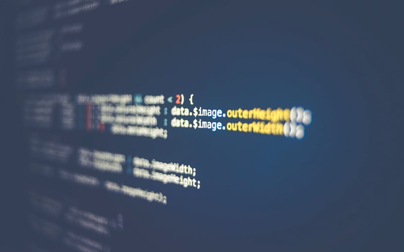 Código de datos web