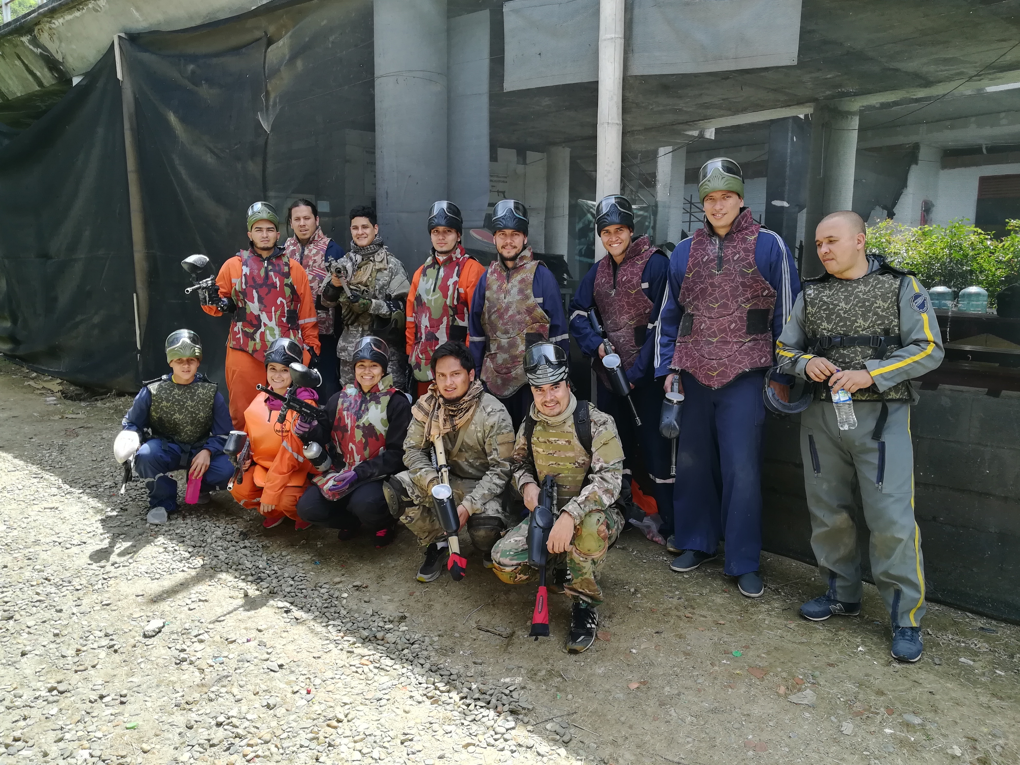 Paintball en Pragma