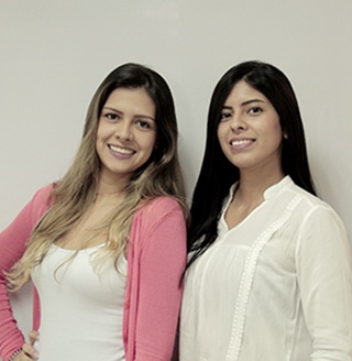 Yhennyfer Gómez y Maribel Palacio