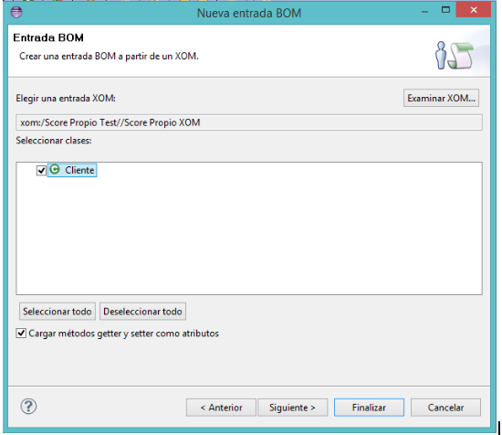 Score en IBM ODM